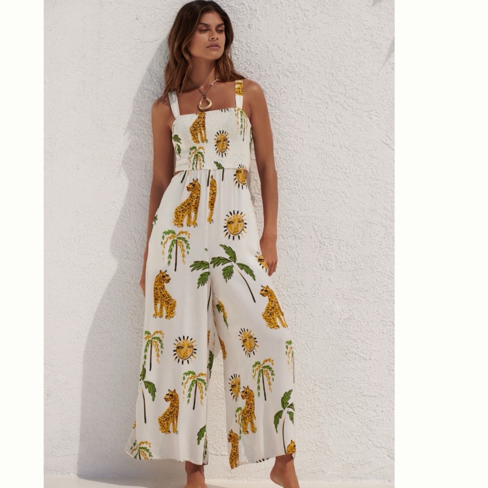 NWT Anthropologie The LouLou Avenue Piper Bandeau
Cutout Jumpsuit M